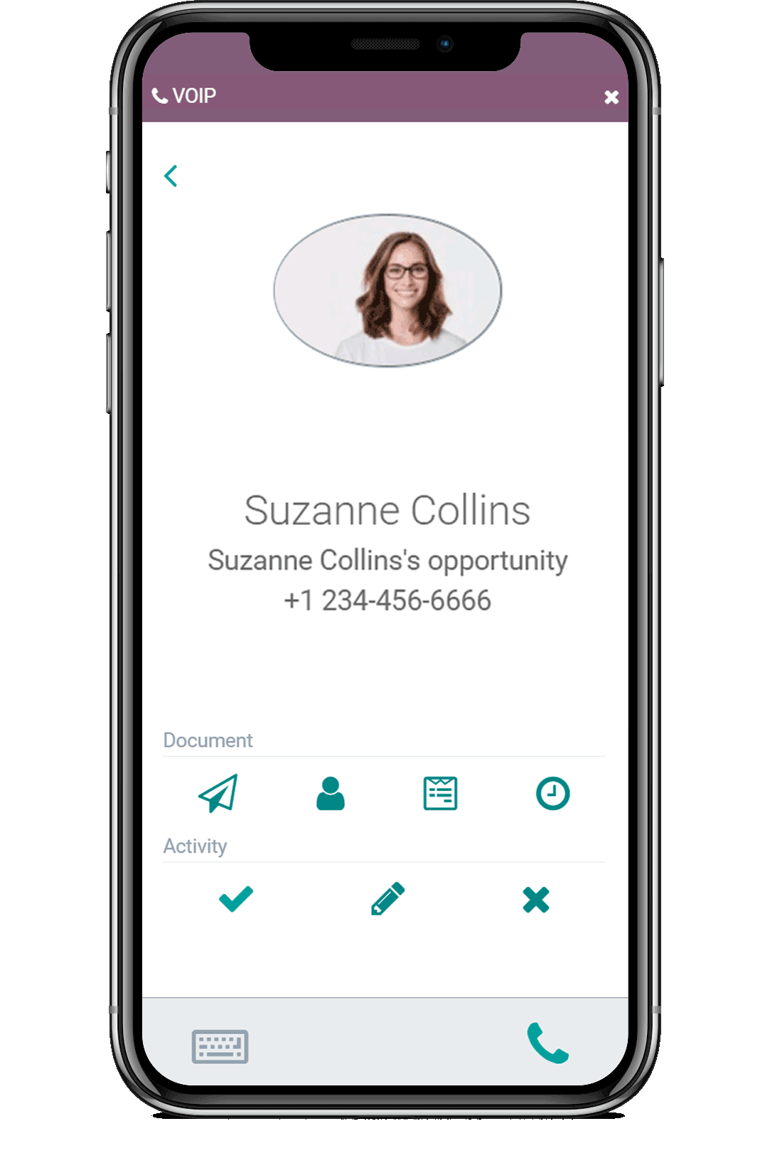 Utiliza el VoIP de Odoo desde tu móvil
